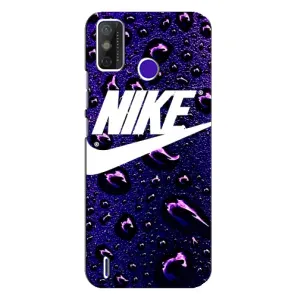 Чехол для TECNO Spark Power 2 (LC8) - с принтом Найк (AlphaPrint) (Найк принт)
