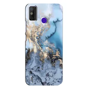 Мраморний чехол на TECNO Spark Power 2 (LC8) (VPrint) (Ніжний мрамор)
