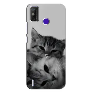 Чохол з малюнком кіт на TECNO Spark Power 2 (LC8) (Пара котів)