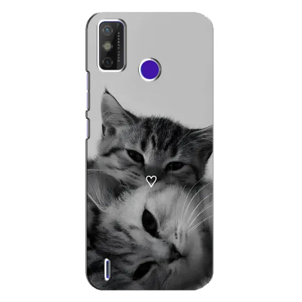 Чохол з принтом «Пара котів» для TECNO Spark Power 2 (LC8) Чохол з принтом «Пара котів» для TECNO Spark Power 2 (LC8)