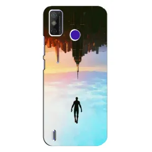 Чохол з людиною павуком для TECNO Spark Power 2 (LC8) - (AlphaPrint) (Людина павук)