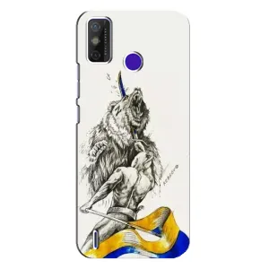 Чохли (Доброго вечора, ми за України) для ТЕЦНО Спарк Павер 2 (LC8) (AlphaPrint)
