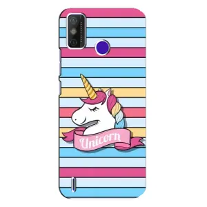 Чехол для Техно Спарк Павер 2 - (Единорожки - Новинки) (AlphaPrint) (Unicorn)