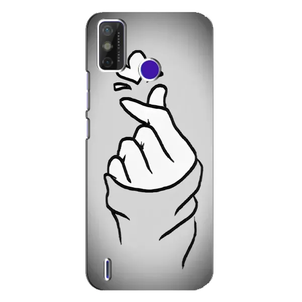 Чохол з принтом «Значок Love» для TECNO Spark Power 2 (LC8)