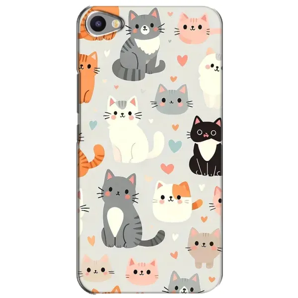 Чехол с принтом «Коллаж котов» для Meizu U20 Чехол с принтом «Коллаж котов» для Meizu U20