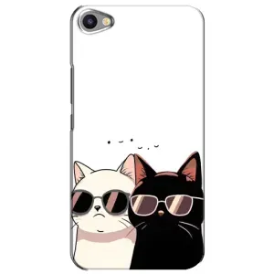 Чехол с принтом «Коты в очках» для Meizu U20