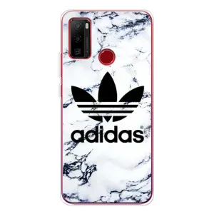 Чехлы Адидас для Ulefone Note 10 (AlphaPrint) (Адидас на мраморе)