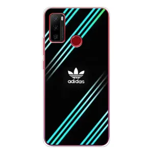 Чехлы Адидас для Ulefone Note 10 (AlphaPrint) (Адидас с полосами)