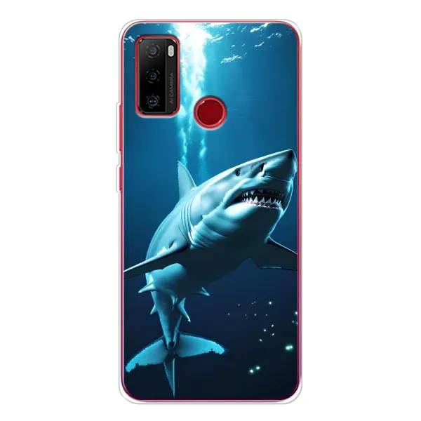 Чохол з принтом «Акула під водою» для Ulefone Note 10 Чохол з принтом «Акула під водою» для Ulefone Note 10