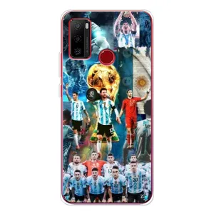 Чехлы Месси для Ulefone Note 10 (AlphaPrint) (Аргентина Месси)