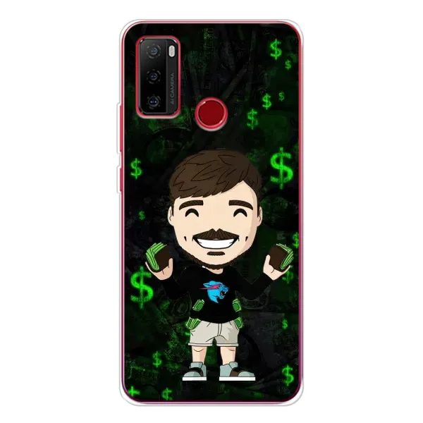 Чехол с принтом «Блогер Beast» для Ulefone Note 10