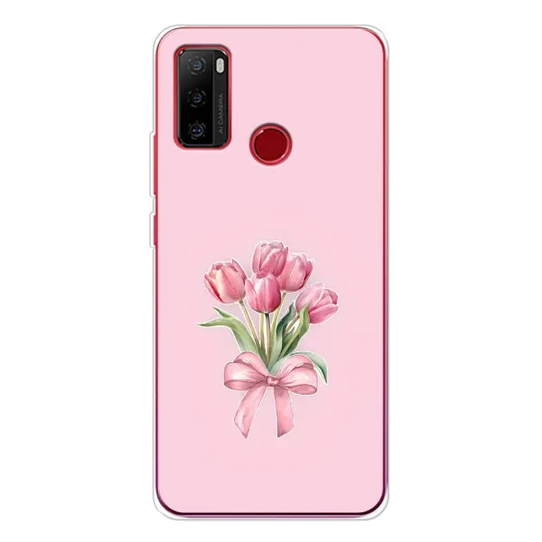 Чехол с принтом «Букет цветов» для Ulefone Note 10