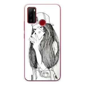 Чохол з принтом «Фото дівчини» для Ulefone Note 10