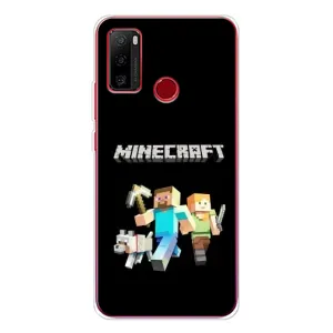 Чохол Майнкрафт на Ulefone Note 10 (AlphaPrint) Minecraft (герої Minecraft)