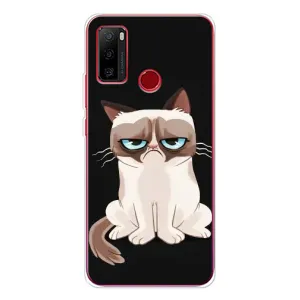 Чехол с принтом «Грустный кот» для Ulefone Note 10