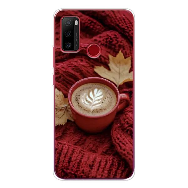 Чехол с принтом «Кофе на пледе» для Ulefone Note 10