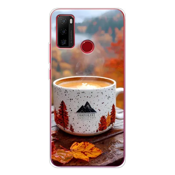 Чехол с принтом «Кофе на природе» для Ulefone Note 10