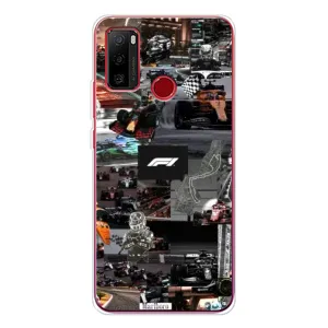 Чехол с принтом «Гоночный коллаж Ф1» для Ulefone Note 10
