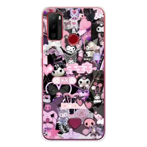 Чехол с кроликом Куроми на Ulefone Note 10 (Коллаж Куроми)