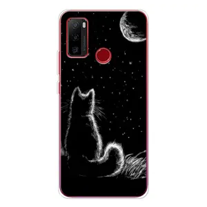 Чехол с принтом для Ulefone Note 10 (AlphaPrint) Модные коты