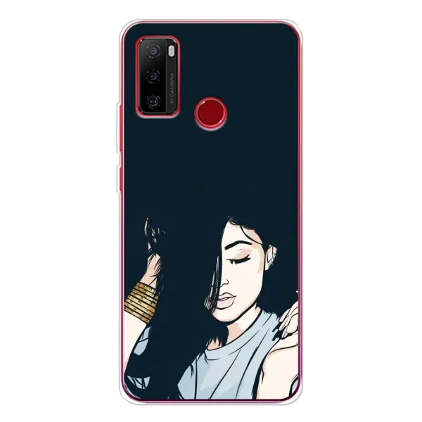 Чохол з принтом «Гарна дівчина» для Ulefone Note 10