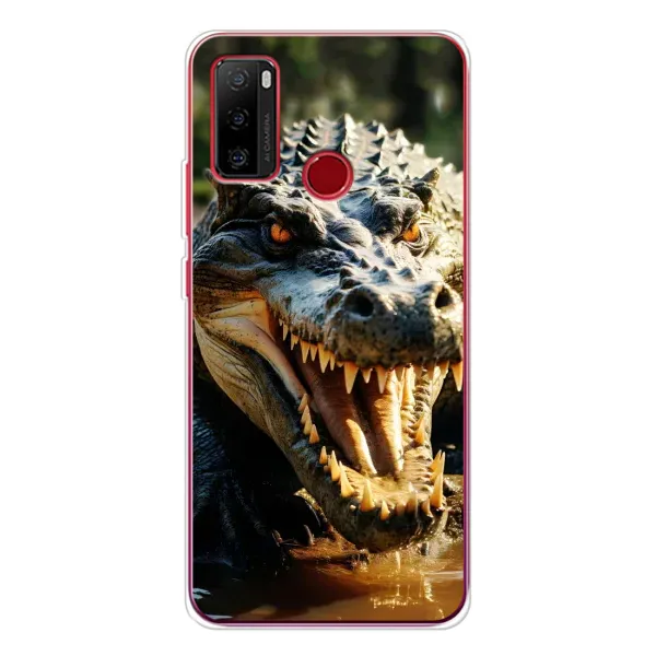 Чохол з принтом «Небезпечний крокодил» для Ulefone Note 10 Чохол з принтом «Небезпечний крокодил» для Ulefone Note 10