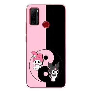 Чехол с кроликом Куроми на Ulefone Note 10 (Куроми Инь Янь)
