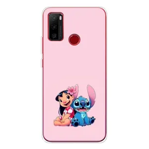 Чехол с принтом Стич на Ulefone Note 10 (Лило и Стич)