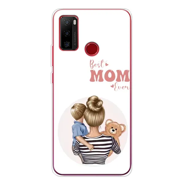 Чехол с принтом «Мама и сын» для Ulefone Note 10