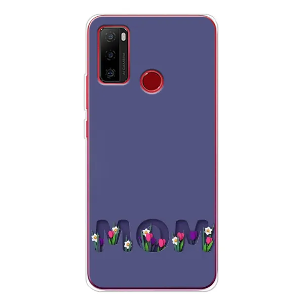 Чехол с принтом «Мама в цветах» для Ulefone Note 10