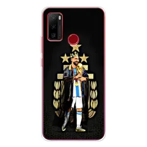 Чехлы для Ulefone Note 10 (Leo чемпион) (AlphaPrint) (Месси Король)