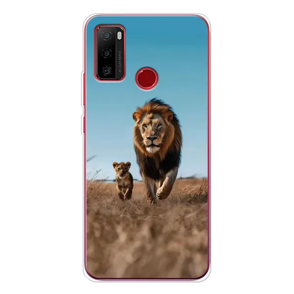 Чехол с принтом «Мусафа и Симба» для Ulefone Note 10
