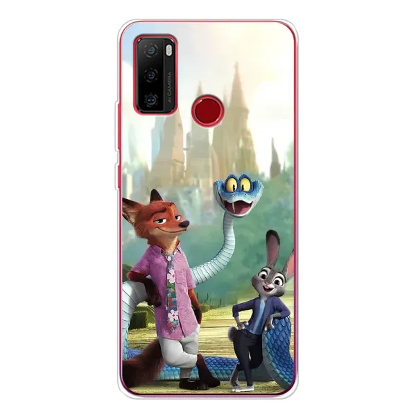 Чехол с принтом «Герои мультфильма Зверополис» для Ulefone Note 10 Чехол с принтом «Герои мультфильма Зверополис» для Ulefone Note 10