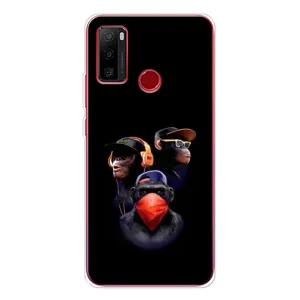 Чехол с Обезьянами Ulefone Note 10 - (AlphaPrint)