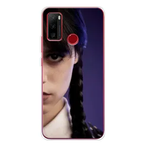 Чохол з принтом «Загадковий погляд Венздей» для Ulefone Note 10