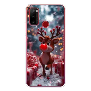 Чехол с принтом «Олень среди подарков» для Ulefone Note 10