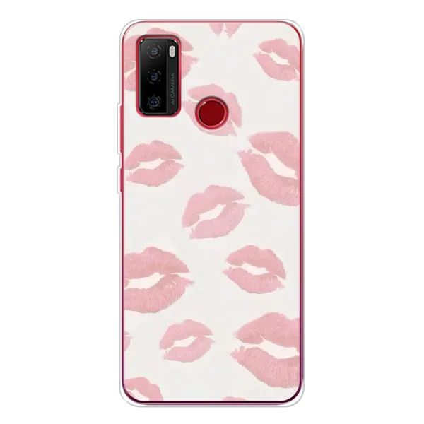 Чехол с принтом «Розовые губы» для Ulefone Note 10