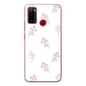 Чехол с принтом «Розовые цветы» для Ulefone Note 10