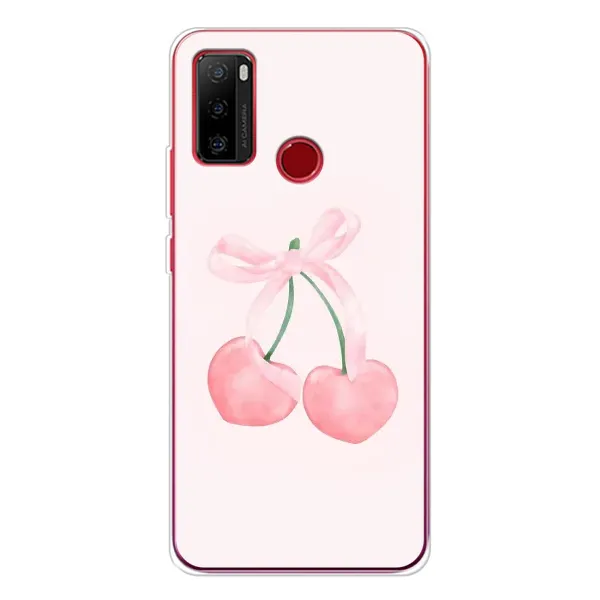 Чехол с принтом «Розовые вишни» для Ulefone Note 10