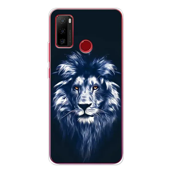 Чехол с принтом «Синий Лев» для Ulefone Note 10 Чехол с принтом «Синий Лев» для Ulefone Note 10