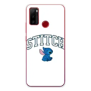 Чехол с принтом Стич на Ulefone Note 10 (Стич лого)