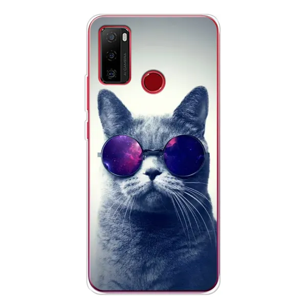 Чехол с принтом «Стильный кот» для Ulefone Note 10 Чехол с принтом «Стильный кот» для Ulefone Note 10