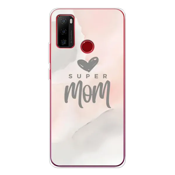 Чехол с принтом «Супер мама» для Ulefone Note 10