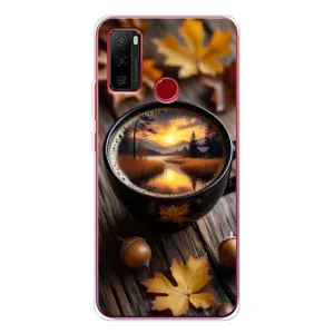 Чехол с принтом «Темный кофе» для Ulefone Note 10