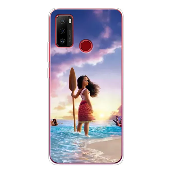 Чехол с принтом «Моана с веслом» для Ulefone Note 10