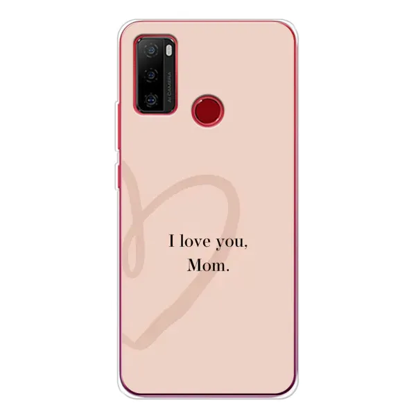 Чехол с принтом «Сердце маме» для Ulefone Note 10