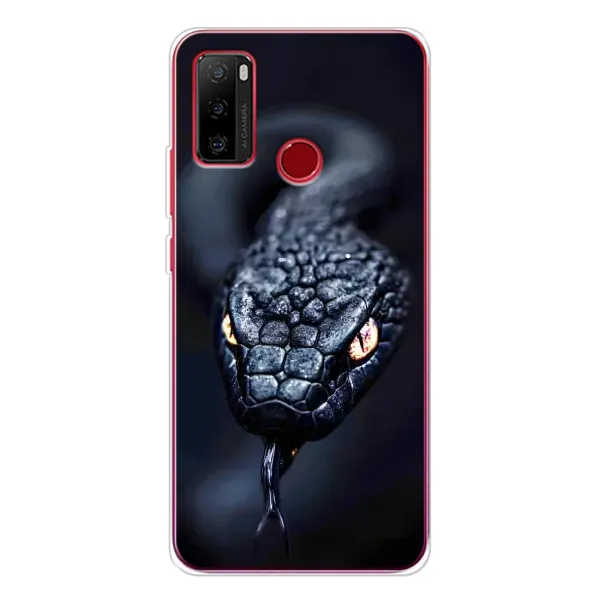 Чохол з принтом «Чорна змія» для Ulefone Note 10 Чохол з принтом «Чорна змія» для Ulefone Note 10