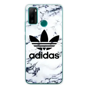 Чехлы Адидас для Ulefone Note 10P (AlphaPrint) (Адидас на мраморе)