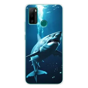 Чохол з принтом «Акула під водою» для Ulefone Note 10P