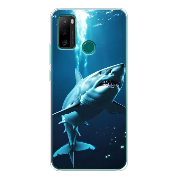 Чохол з принтом «Акула під водою» для Ulefone Note 10P Чохол з принтом «Акула під водою» для Ulefone Note 10P